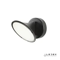 Бра LED Syzygy X090310 10W BK iLedex чёрный на 1 лампу, основание чёрное в стиле хай-тек современный 