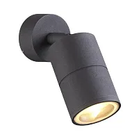 Светильник накладной Corsus 4207/1C Odeon Light чёрный 1 лампа, основание чёрное в стиле современный хай-тек круглый