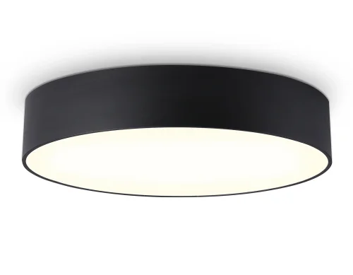 Светильник потолочный LED Air Alum FV5529 Ambrella light чёрный 1 лампа, основание чёрное в стиле современный хай-тек 
