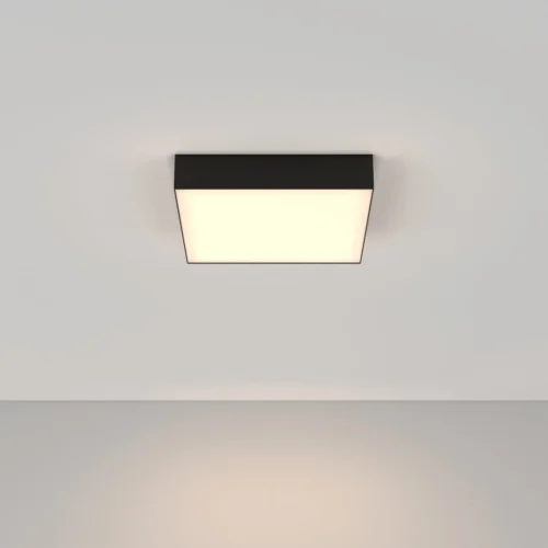 Светильник потолочный LED Zon C032CL-36W3K-SQ-B Maytoni белый 1 лампа, основание чёрное в стиле современный  фото 4