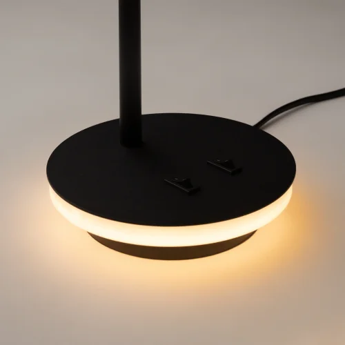 Настольная лампа LED Estudo Z010TL-L8B3K Maytoni чёрная на 1 лампу, основание чёрное металл в стиле хай-тек фото 8 Настольная лампа LED Estudo Z010TL-L8B3K Maytoni чёрная на 1 лампу, основание чёрное металл в стиле хай-тек фото 8