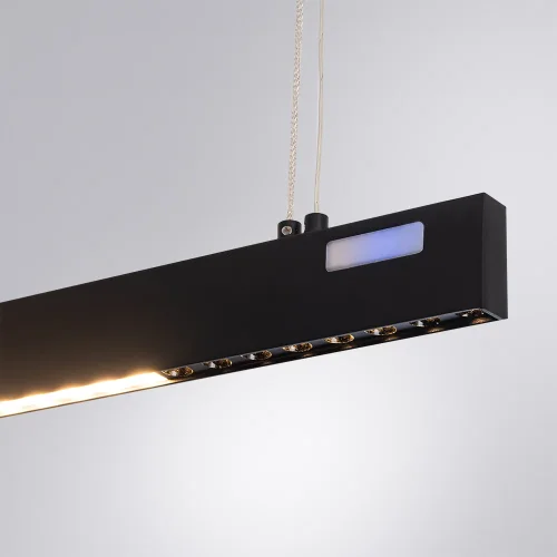 Светильник подвесной LED Lao A2189SP-1BK Arte Lamp чёрный 1 лампа, основание чёрное в стиле современный хай-тек линейный фото 4