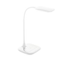 Настольная лампа LED Masserie 98247 Eglo белая 1 лампа, основание белое полимер в стиле современный 