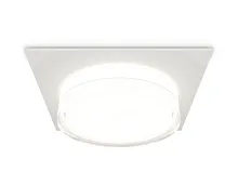 Светильник точечный XC8061022 Ambrella light белый 1 лампа, основание белое в стиле хай-тек модерн 