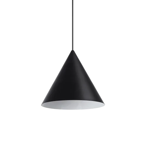 Светильник подвесной A-LINE SP1 D30 NERO Ideal Lux чёрный на 1 лампу, основание чёрное в стиле современный 