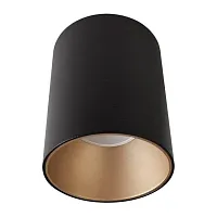 Светильник накладной Eye Tone 8931-NW Nowodvorski чёрный 1 лампа, основание чёрное в стиле минимализм круглый