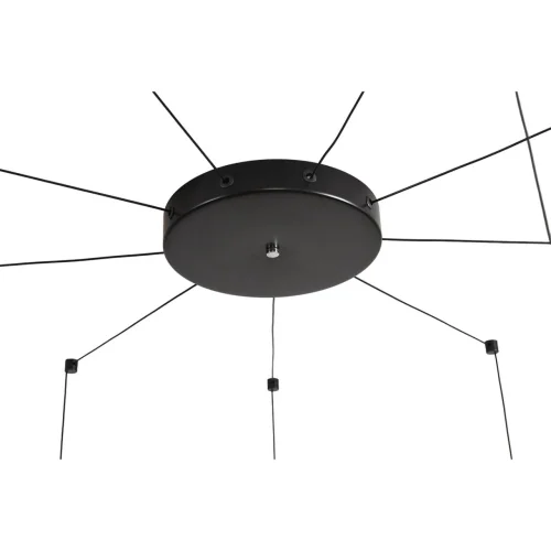 Люстра подвесная Стик (Stick) 8400/27L Lumion белая на 9 ламп, основание чёрное в стиле минимализм паук фото 8 Люстра подвесная Стик (Stick) 8400/27L Lumion белая на 9 ламп, основание чёрное в стиле минимализм паук фото 8