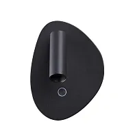 Бра с выключателем LED Roy 7182/9WL Odeon Light чёрный на 1 , основание чёрное в стиле хай-тек для чтения