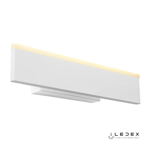 Бра LED Twirl WLB8270 WH iLedex белый на 1 лампа, основание белое в стиле современный хай-тек 