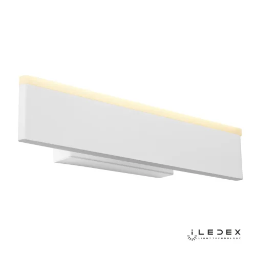 Бра LED Twirl WLB8270 WH iLedex белый на 1 лампу, основание белое в стиле хай-тек современный 