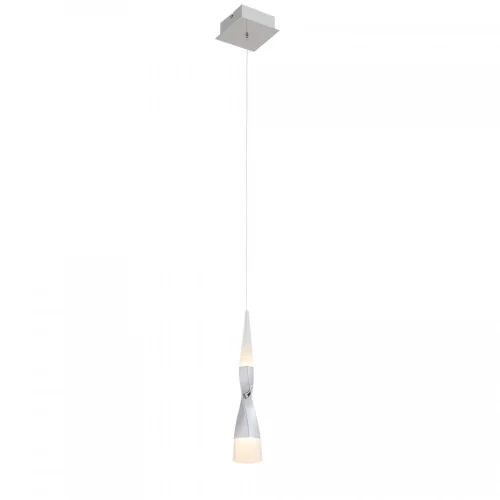 Светильник подвесной LED Bochie SL405.103.01 ST-Luce белый хром 1 лампа, основание хром в стиле современный 