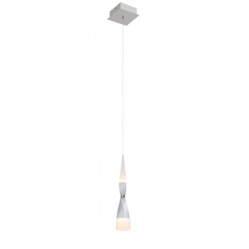 Светильник подвесной LED Bochie SL405.103.01 ST-Luce хром белый на 1 лампу, основание хром в стиле современный 