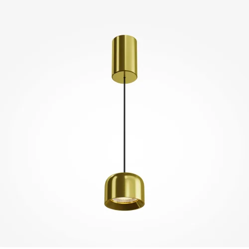 Светильник подвесной LED Comfy P113-L12-3K-BS Maytoni латунь на 1 лампу, основание латунь в стиле современный хай-тек фото 3