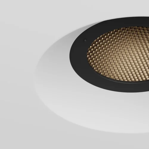 Светильник точечный Intro 2.0 DL136-GU10-W Maytoni белый на 1 лампу, основание белое в стиле современный круглый фото 3