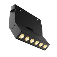 Трековый светильник LED Magnetic track system TR033-4-6W3K-M-DS-B Maytoni чёрный для шинопроводов серии Magnetic track system Exility чёрный
