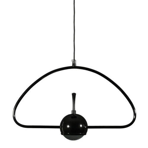 Светильник подвесной LED Nuance 8140-C LOFT IT чёрный 1 лампа, основание чёрное в стиле лофт минимализм  фото 3