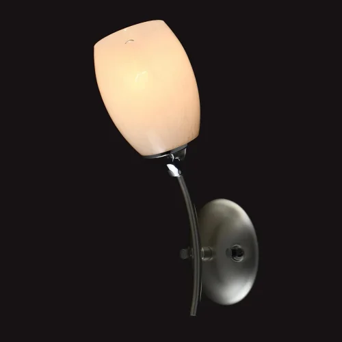 Бра Олимпия 638026801 MW-Light белый на 1 лампу, основание хром в стиле современный фото 2