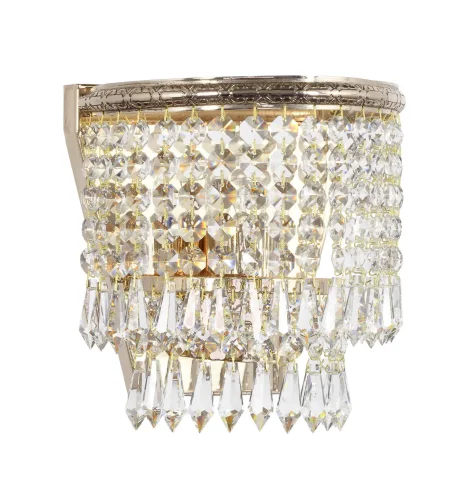 Бра  Eterno E 2.10.600 G Arti Lampadari без плафона прозрачный на 1 лампа, основание золотое в стиле классический 