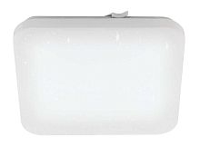 Светильник потолочный LED Frania-S 900364 Eglo белый 1 лампа, основание белое в стиле современный квадраты