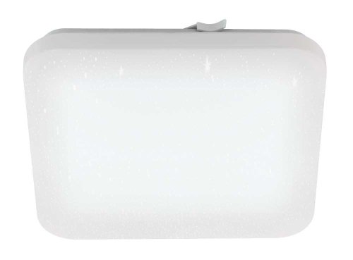 Светильник потолочный LED Frania-S 900364 Eglo белый 1 лампа, основание белое в стиле современный квадраты