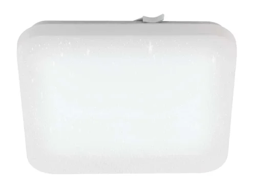 Светильник потолочный LED Frania-S 900364 Eglo белый на 1 лампу, основание белое в стиле современный квадраты