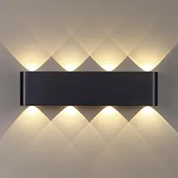 Бра Magnum 7191/8WL Odeon Light чёрный на 1 лампу, основание чёрное в стиле хай-тек 