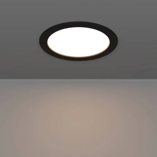 Светильник точечный LED Fueva 901414 Eglo белый на 1 лампу, основание чёрное в стиле современный круглый фото 7 Светильник точечный LED Fueva 901414 Eglo белый на 1 лампу, основание чёрное в стиле современный круглый фото 7
