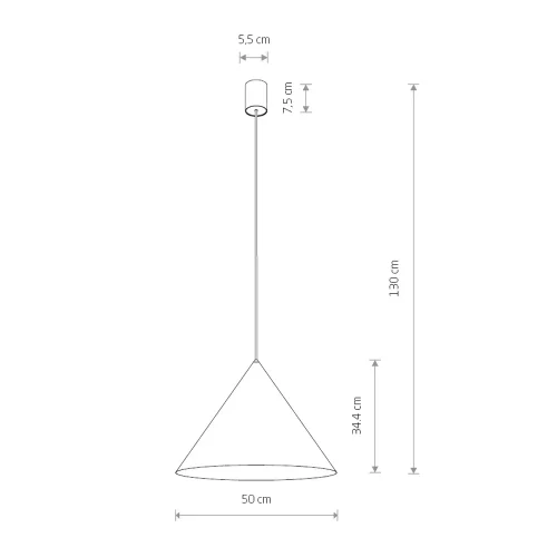 Светильник подвесной Zenith L 8005-NW Nowodvorski чёрный на 1 лампу, основание чёрное в стиле лофт фото 9