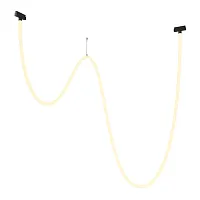 Трековый светильник подвесной LED Magnetic track system Exility Tau TR101-2-100W3K-B Maytoni белый для шинопроводов серии Magnetic track system Exility белый