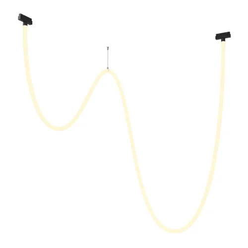 Трековый светильник подвесной LED Magnetic track system Exility Tau TR101-2-100W3K-B Maytoni белый для шинопроводов серии Magnetic track system Exility белый