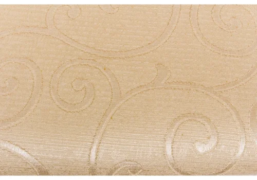 Кресло Murano тобакко 1130 Woodville, бежевый золотой/ткань, ножки/массив гевеи дерево/коричневый, размеры - ****610* фото 9
