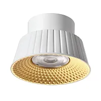 Светильник накладной LED Mali 6644/6CL Odeon Light белый 1 лампа, основание белое в стиле хай-тек круглый