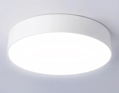 Светильник потолочный LED Air Alum FV5524 Ambrella light белый 1 лампа, основание белое в стиле современный хай-тек  фото 2