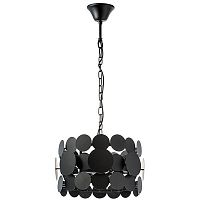 Люстра подвесная Circo 797047 Lightstar чёрная на 4 лампы, основание чёрное в стиле современный 