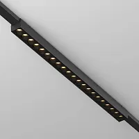 Трековый светильник LED Magnetic track system Elasity TR162-1-18W3K-M-B Maytoni чёрный для шинопроводов серии Magnetic track system Elasity