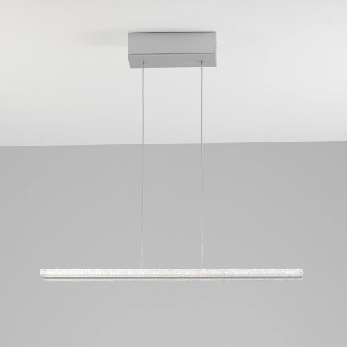 Светильник подвесной LED Holo V1940-PL Moderli серый 1 лампа, основание серое в стиле хай-тек линейный фото 4