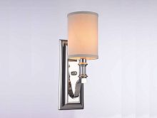 Бра 3143/A Newport бежевый 1 лампа, основание никель в стиле современный 