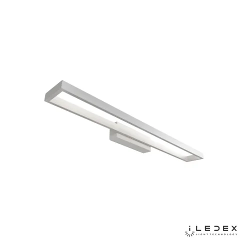 Бра LED Edge X050320 WH iLedex белый на 1 лампа, основание белое в стиле современный хай-тек 