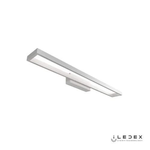 Бра LED Edge X050320 WH iLedex белый на 1 лампу, основание белое в стиле хай-тек современный 