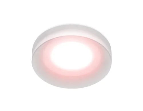 Светильник точечный TN135 Ambrella light белый 1 лампа, основание белое в стиле современный  фото 3