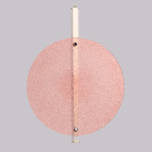 Светильник подвесной LED Фрайталь 663012301 DeMarkt розовый 1 лампа, основание никель в стиле современный  фото 3