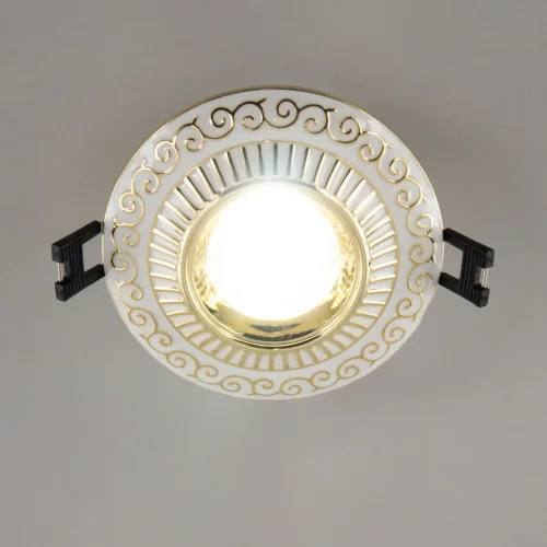 Светильник точечный LED Боска CLD041NW2 Citilux белый 1 лампа, основание белое в стиле классический  фото 4