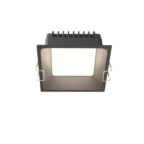 Светильник точечный LED Okno DL056-12W3-4-6K-B Maytoni чёрный 1 лампа, основание чёрное в стиле современный 