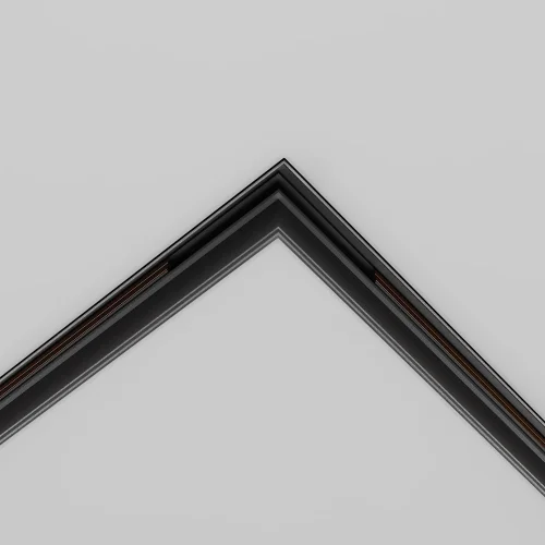Угловой коннектор Magnetic track system TRACL034-42B-R Maytoni чёрный в стиле хай-тек современный для светильников серии Magnetic track system Exility встраиваемый exility тонкая магнитная магнитный фото 5
