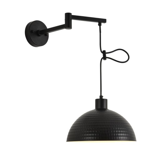 Бра Armina 8321/1W Lumion чёрный на 1 лампу, основание чёрное в стиле лофт фото 6