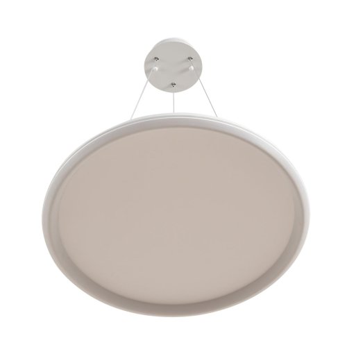 Люстра потолочная LED с пультом Alis Smart 8380/45L Lumion белая на 1 лампу, основание белое в стиле современный хай-тек сири яндекс алиса с пультом фото 4