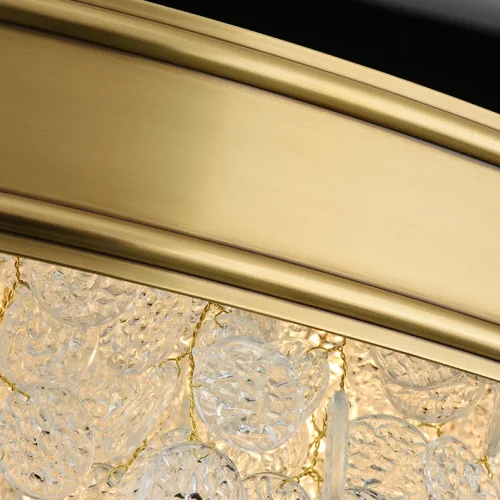 Настенный светильник VERONA WALL B L35 209169-23 ImperiumLoft прозрачный на 3 лампы, основание латунь в стиле современный фото 5