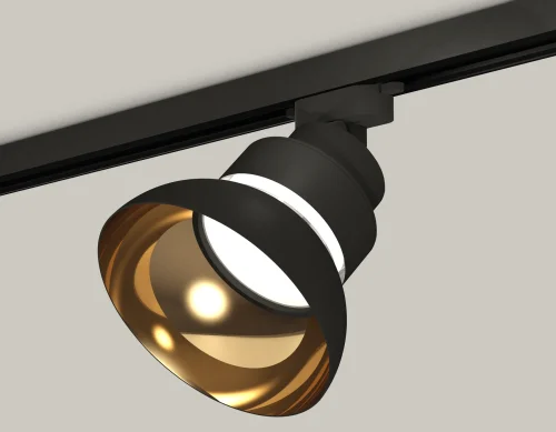 Трековый светильник однофазный XT8102201 Ambrella light золотой чёрный для шинопроводов серии XT81010 фото 2