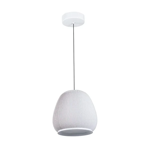 Светильник подвесной LED Firefly 1808/33 SP-80 Divinare белый на 1 лампу, основание белое в стиле восточный современный 