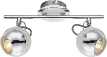 Спот С 2 лампами LED CHARLEY 57883-2 Globo хром GU10 в стиле современный 